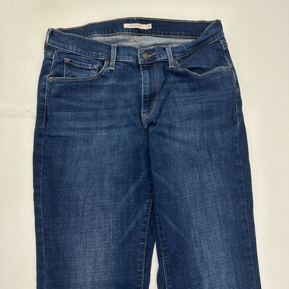 Levi's Curvy Bootcut Women's size 32 Dark Wash Blue Denim jeans - Picture 2 of 6